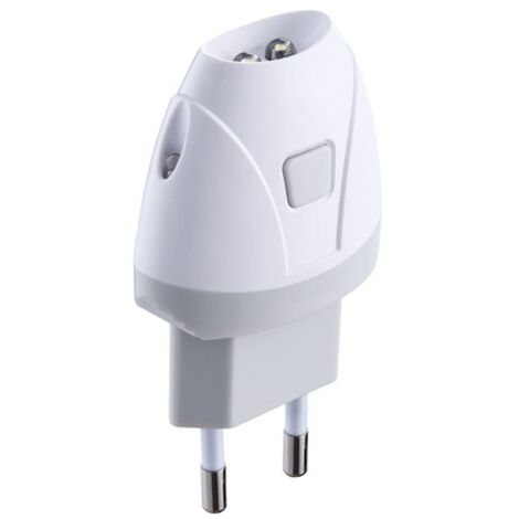 Electraline torche d'urgence automatique anti-coupure 3 fonctions blanc - 58303 (1/5)
