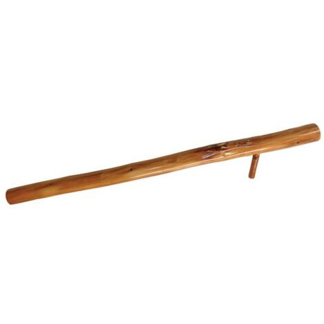 Bouffadou en bois 80 cm – Soufflet à bouche pour attiser les braises – Tube creusé pour précision – Matériau durable – Cao Camping