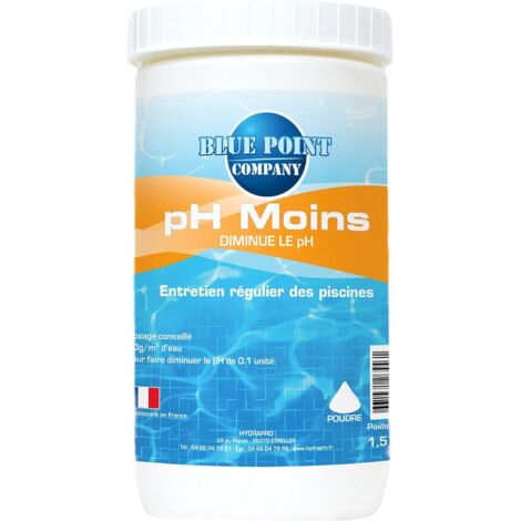 Ph Moins Poudre Piscine 1.5kg Régulateur Ph Piscine En Poudre - Blue Point Company (1/5)