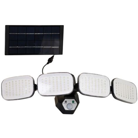 EZSOLAR - Applique solaire 750 lm avec télécommande (1/4)