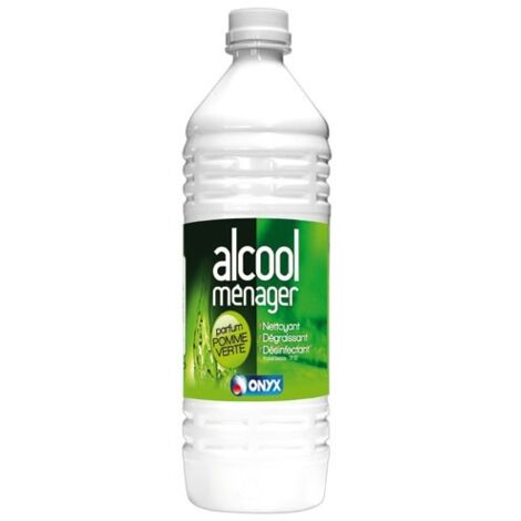 Alcool Ménager Parfume Bouteille 1 Litre Pomme Verte - Onyx
