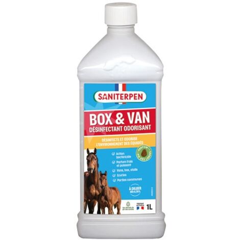 SANITERPEN - Saniterpen désinfectant odorisant box & van 1L (1/6)