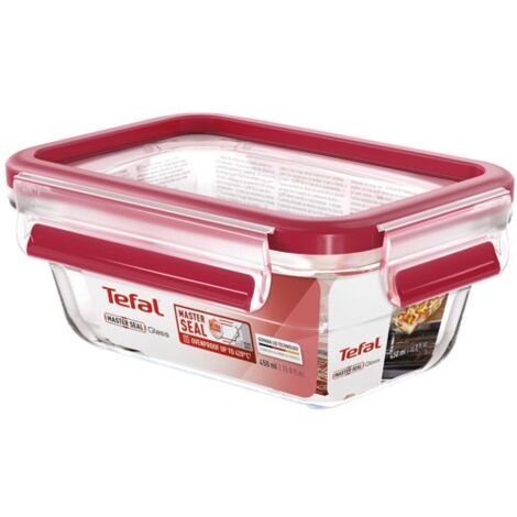 TEFAL - MASTERSEAL FRESH BOITE VERRE RECTANGULAIRE 0,45 L