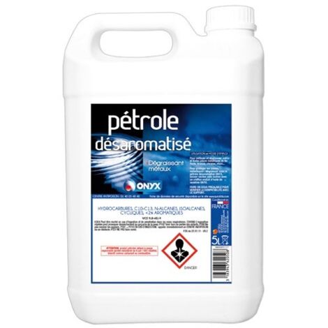 Pétrole désaromatisé 5 litres – Dégraissant pour pièces métalliques – Protection contre la corrosion – Compatible avec tous outils – Ardea