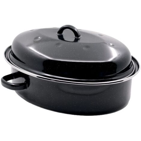 Beka ROASTY COOK cocotte émail noir moucheté 32 cm 4,3 L (1/5)