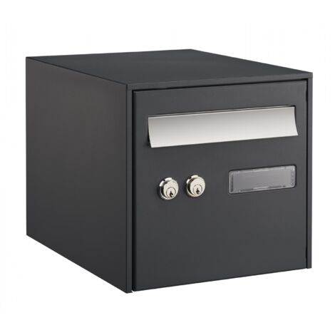 Decayeux – Boîte à colis sécurisée 300 sf – Serrure Colislock brevetée – Acier électrozingué – Dimensions L 300 x H 300 x P 410 mm - BOX 300 SF