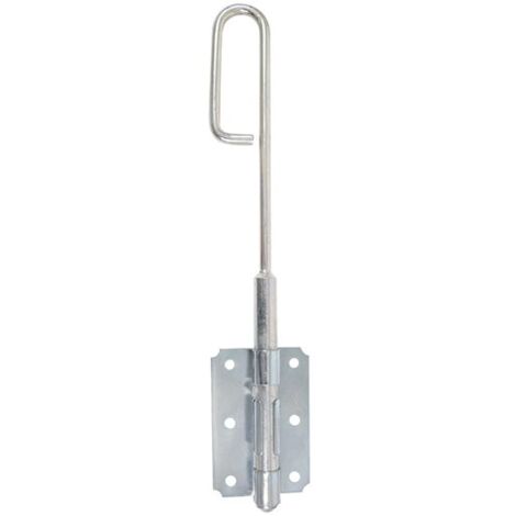 AFBAT Verrou baïonnette acier zingué, H.300 x L.60 x P.20 mm