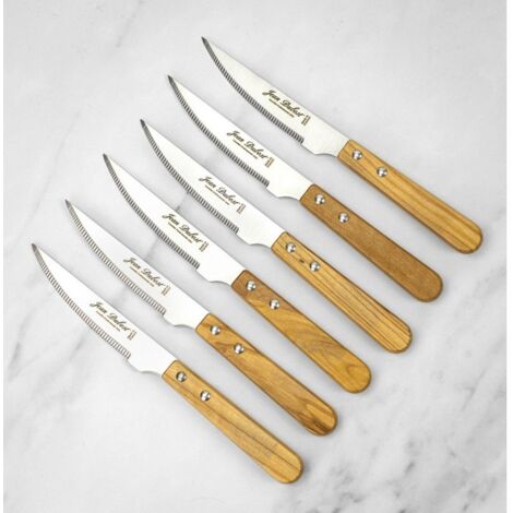 Coffret de 6 couteaux grill - Jean Dubost - CB10A79SC16311