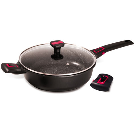 Baumalu - Sauteuse avec couvercle granit Pro céramique 28 cm (1/3)