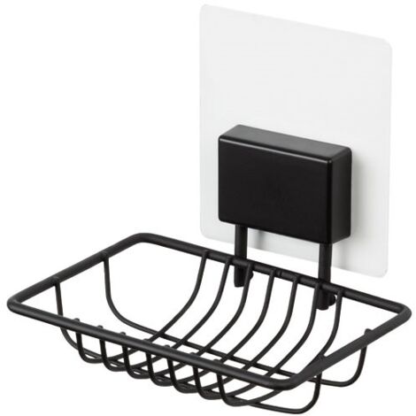 Compactor Bestlock Magic - Distributeur de savon en fil métallique avec support, noir RAN10205 (1/5)