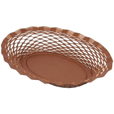 ROGER ORFEVRE - VINTAGE CORBEILLE PAIN OVALE CUIVRE 25X18 CM