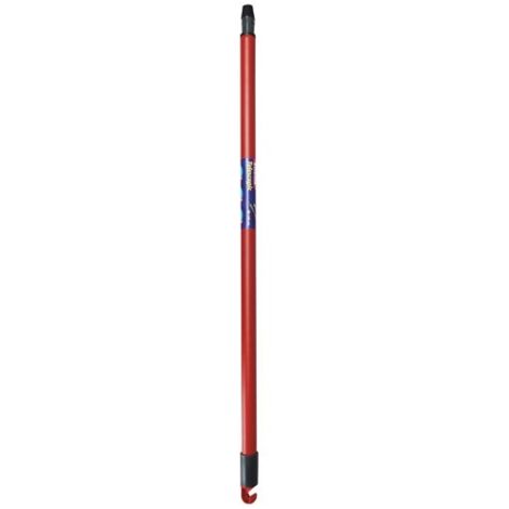 Vileda – Manche télescopique extensible 80-140 cm – Couleur rouge – Pour nettoyage zones difficiles d'accès – Outil de nettoyage professionnel (1/2)