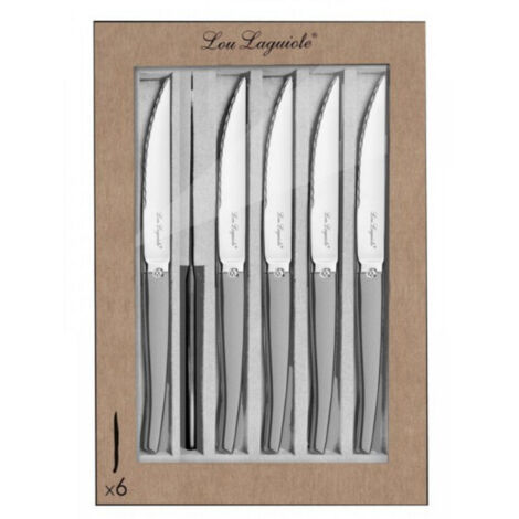 Coffret de 6 couteaux à steak - Laguiole - 251306mb02k35