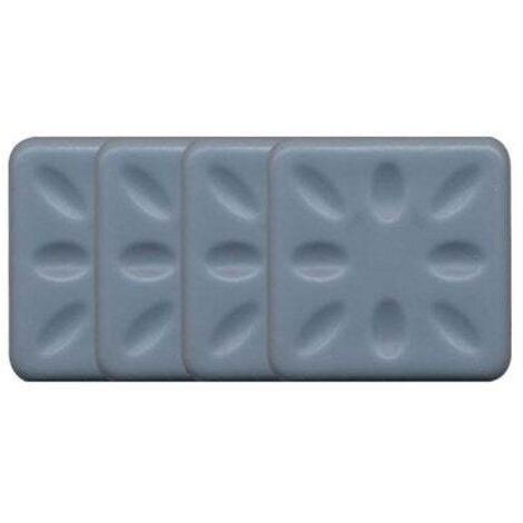 Patin glisseur Move & Protect Scotch® SP62A11, adhésif, gris, 40 mm x 40 mm, 4/paquet -300 kg (1/2)