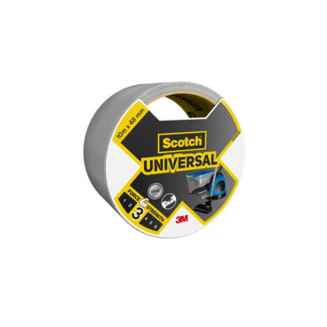 SCOTCH Adhésif de réparation SCOTCH Universal, une face L.10 m x l.48 mm noir (1/5)