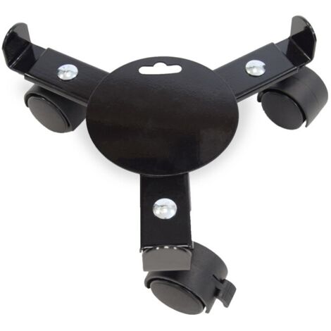 Roule-plante extensible "Basics " noir 27-37 cm (1/2)