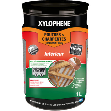 Traitement Poutres et Charpentes - 1L - Xylophène (1/5)