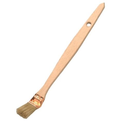 Savy Pinceau Radiateur Virole Coudée 20 mm Bois