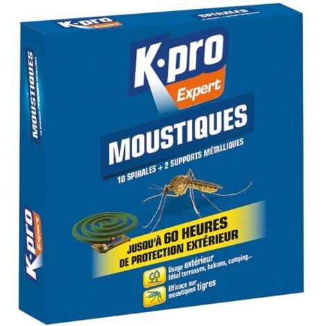 KPRO - Moustiques spirales boîte de 10 Kapo Expert (1/2)