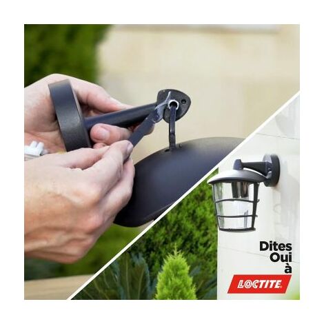Loctite Colle Epoxy liquide spéciale Metal, Colle epoxy bi-composante couleur métal, Colle forte et rapide pour métaux et autres matériaux, colle ultra résistante, seringue de 25 ml
