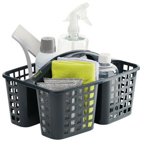 MERY - Panier pour produits de nettoyage avec compartiments