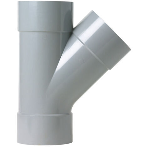 GIRPI Culotte d'évacuation à 45° femelle/femelle Ø 40 mm (1/7)