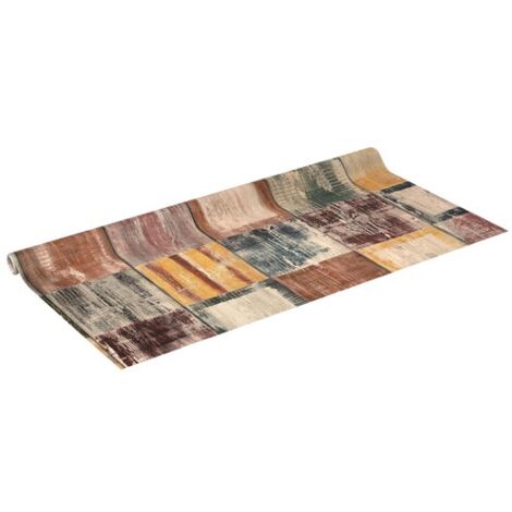 Adhésif décoratif rouleau Bahia transparent 67,5 cm x 2 m – Motif bois peint – Haut pouvoir couvrant pour meubles et objets – D-C-Fix (1/6)