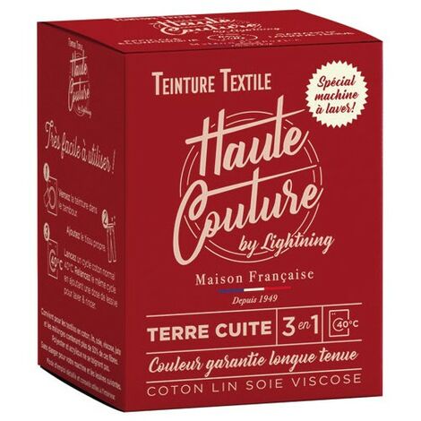HAUTE-COUTURE - Teinture textile haute couture terre cuite 350g