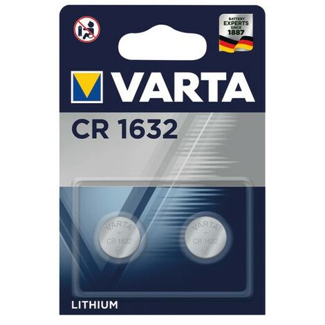 VARTA - Pile electronique lithium CR1632 3V x2