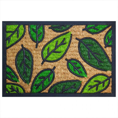 IDMAT - Tapis cuba rectangulaire feuille 40x60cm (1/3)