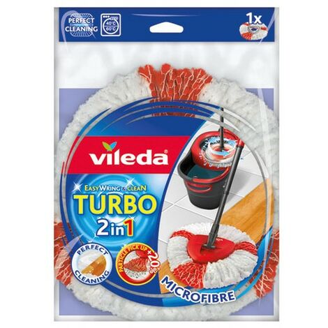 Recharge serpillière Vileda Easy Wring Turbo - Balais et accessoires -  Décomania