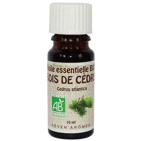 CEVEN AROMES - Huile essentielle bois cèdre du Liban bio 10ml