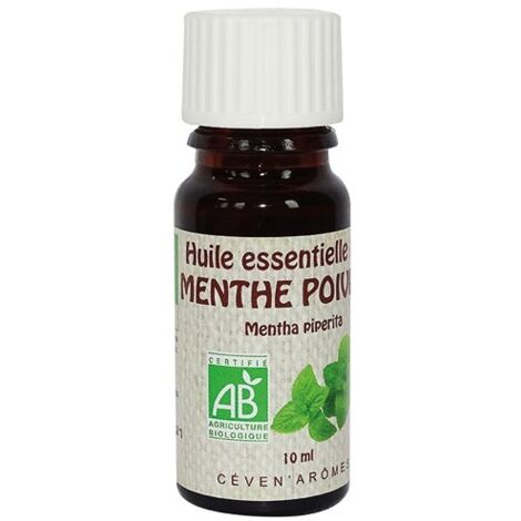CEVEN AROMES - Huile essentielle menthe poivrée bio 10ml