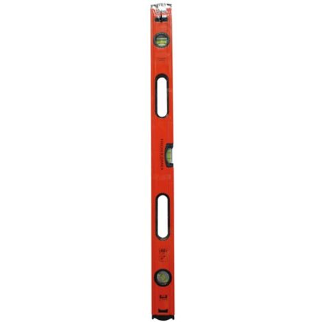 Fischer Darex – Niveau à bulle tprofile alu 800mm – 2 mains – Précision élevée pour chantiers – Résistant aux chocs et aux intempéries (1/2)