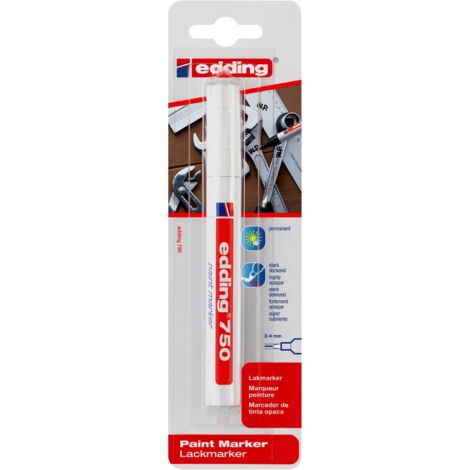 EDDING Marqueur peinture blanc EDDING E-750