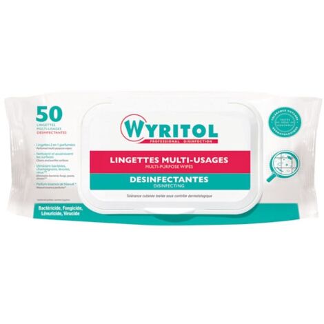 WYRITOL - Wyritol lingettes désinfect. multiusages essence niaouli X