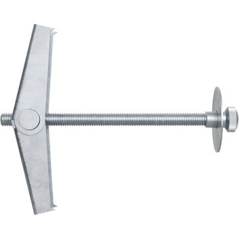 Fischer – Cheville à ressort pour corps creux – Longueurs utiles variées – Kit de fixation facile pour panneaux – Blister de 2 unités