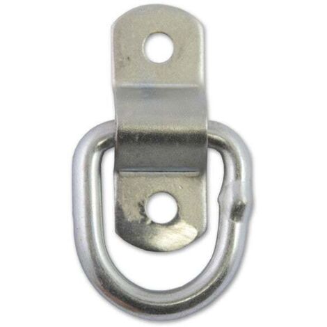 CHAPUIS - Anneau arrimage pivot. acier zing. Ø6.4mm plat.20x54mm uc2