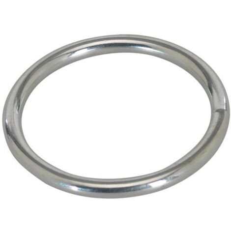 CHAPUIS - Anneau soudé acier zingué Øfil 8mm Øint.74mm uc1