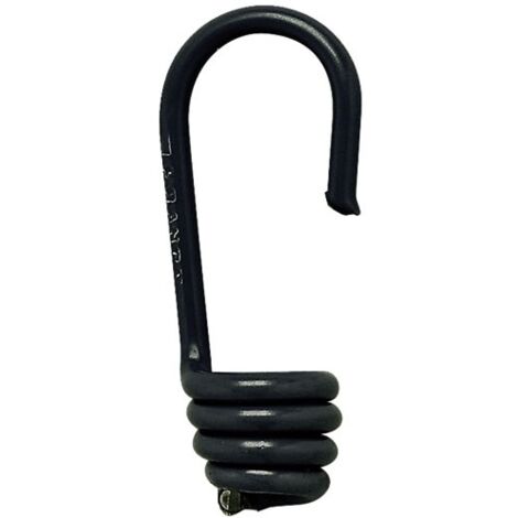 CHAPUIS - Crochet acier plastifié pour sandow Ø8mm blister 4