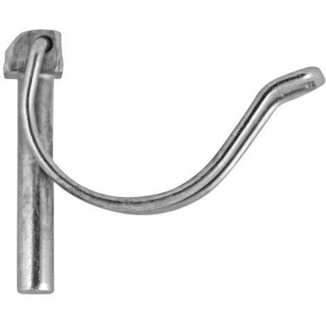 CHAPUIS - Goupille clips p/tube acier zingué bichromaté Ø8mm bl2