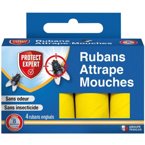PROTECT EXPERT - Ruban attrape mouches x4 (1/3)