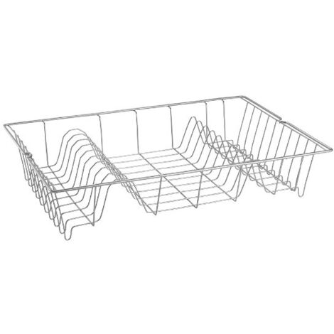 Égouttoir Rio TEX Chrometherm silver 48x30 cm – Revêtement durable – Accessoire de rangement pour cuisine – Metaltex (1/2)