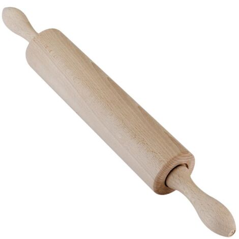 METALTEX - ROULEAU PATISSERIE POIGNEE MOBI 5.50CM BOIS (1/2)