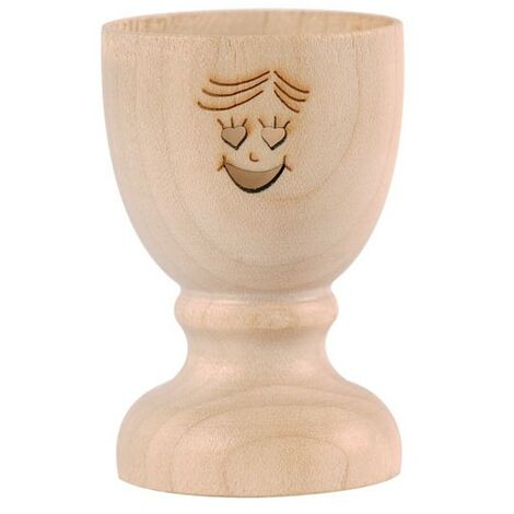 PATISSE - Coquetier en bois Smiley (1/2)