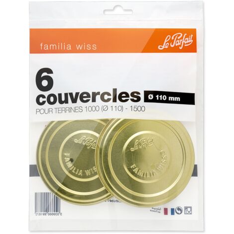 LE PARFAIT - Bouchon familia wiss 110mm sachet de 6
