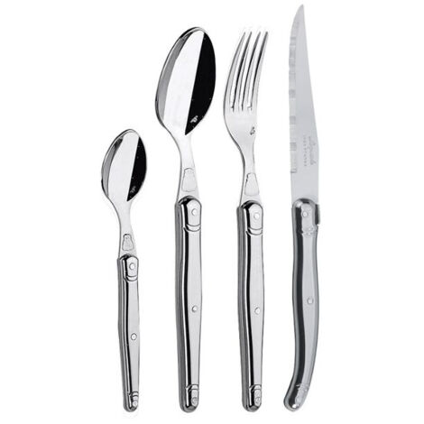 JEAN DUBOST - MENAGERE 24P INOX LAGUIOLE