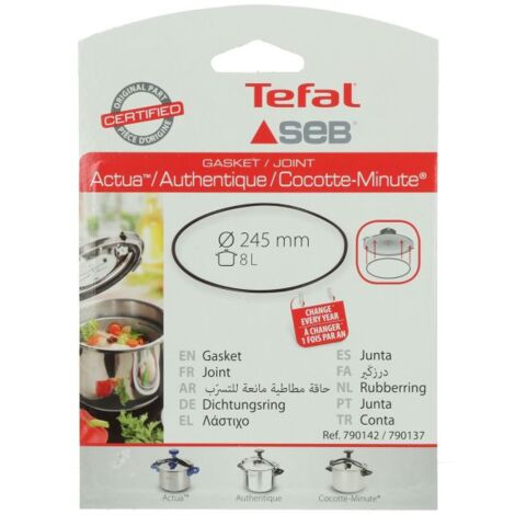 Joint pour cocotte inox 8l diamètre 245mm - Seb - 790142