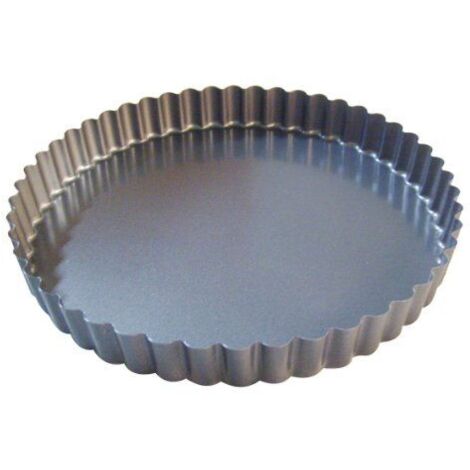 DE BUYER - MOULE TARTE 20 CM ACIER REVETU ANTIADHERENT (1/3)