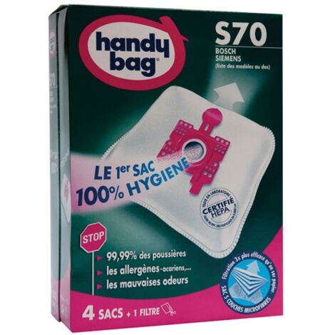 HANDY BAG - S70 - SAC ASPIRATEUR - BOSCH - ARRIVA SIEMENS SMILY - SUPER SX (1/5)
